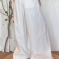 Pantalone palazzo con ricami