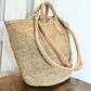 Shopping trapezio in rafia