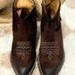 Texano con fibbia e turchesi