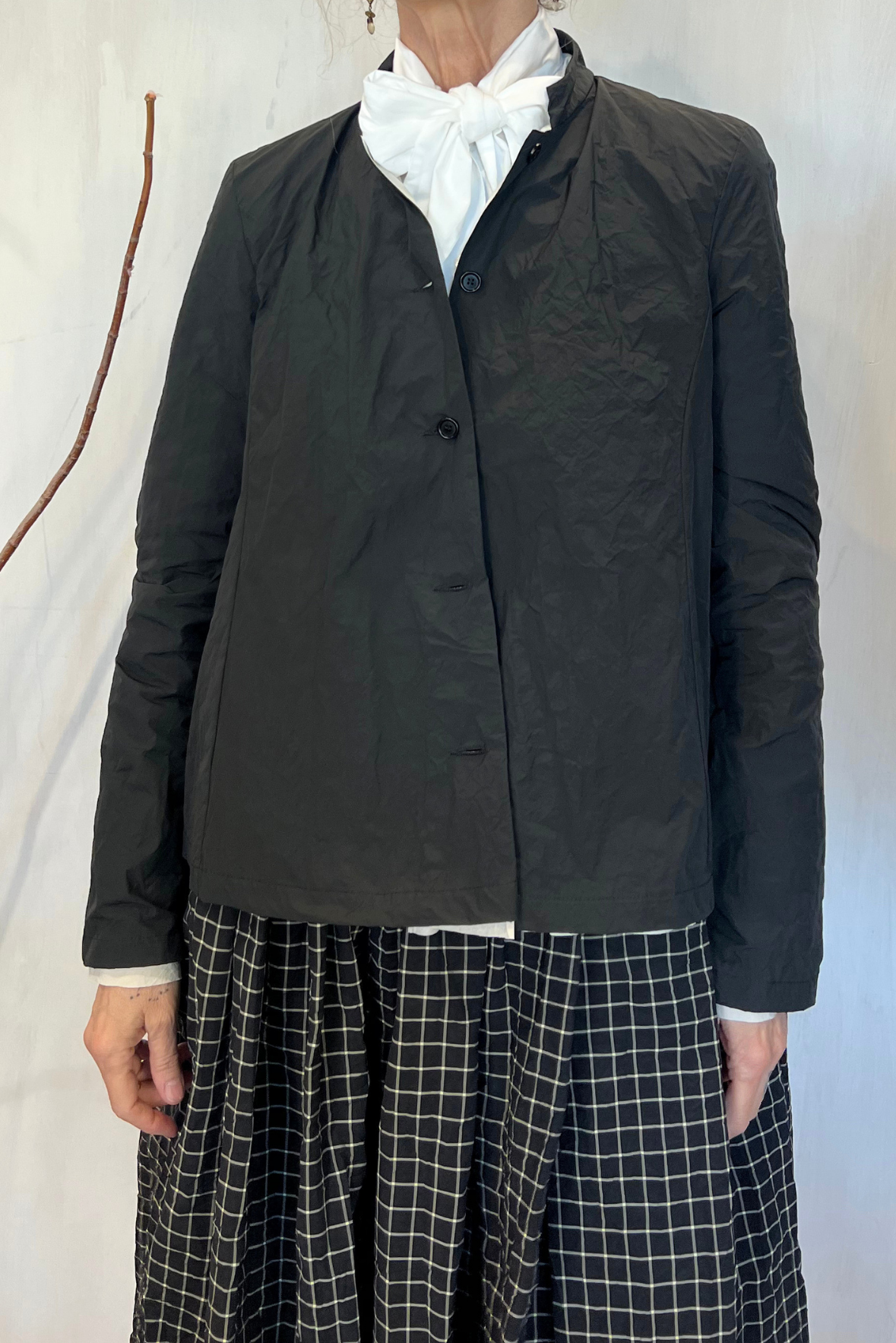 Giacca coreana doppiata nylon
