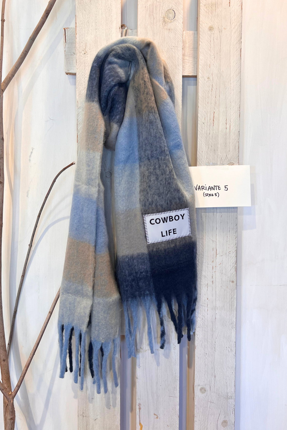 Sciarpa 100% riciclata