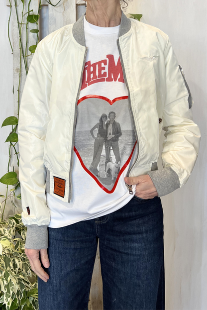 Bomber corto nylon