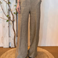 Pantalone a palazzo in lino