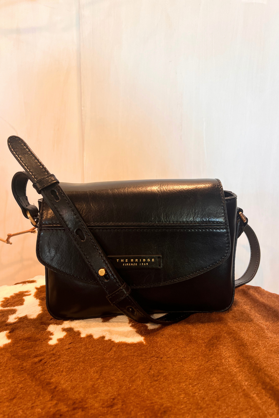 Borsa a tracolla in pelle