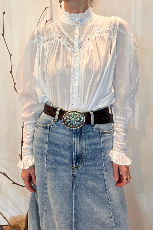 Camicia con pizzo