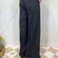 Pantalone palazzo in flanella