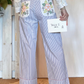 Pantalone ricami patchwork