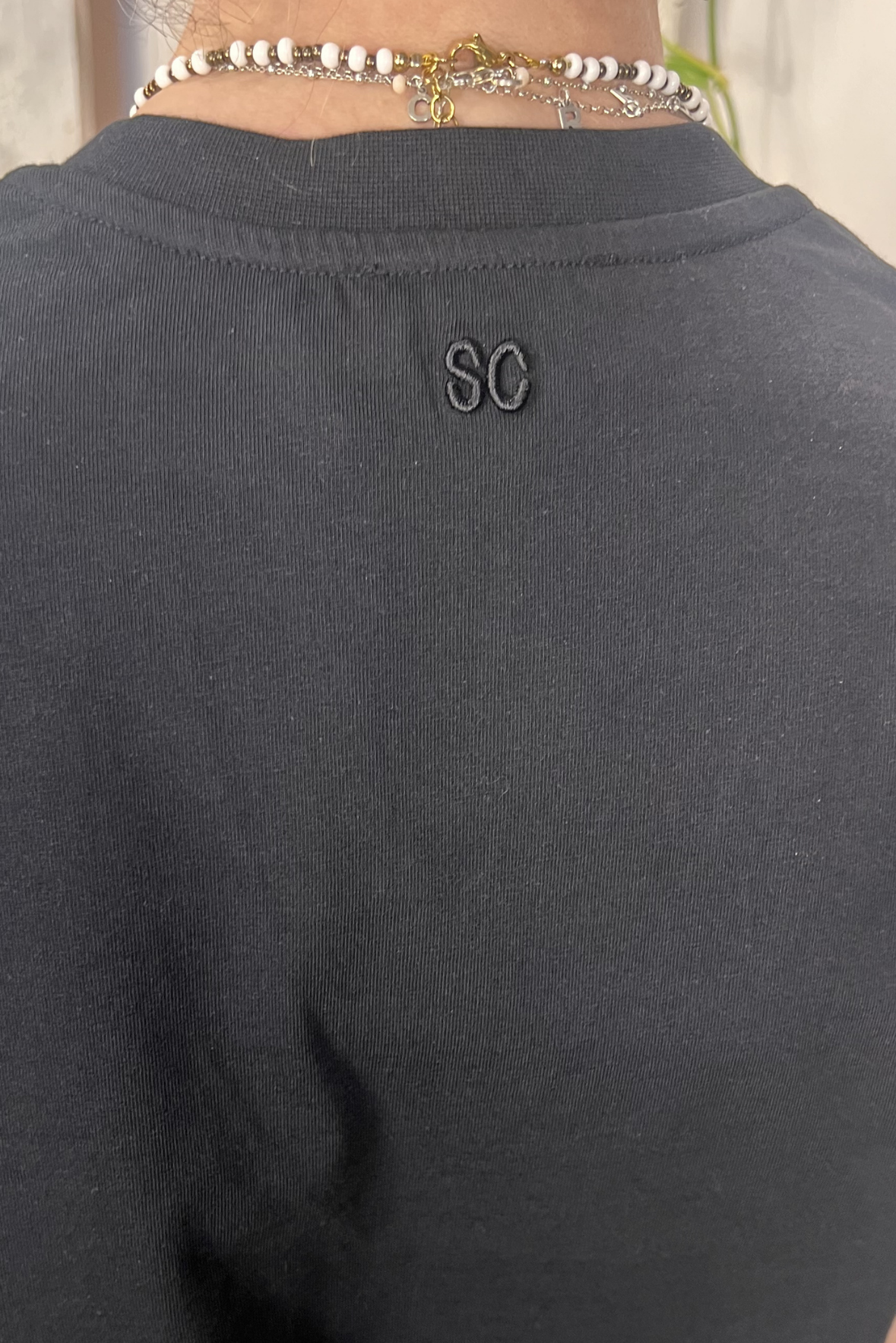 T-shirt over