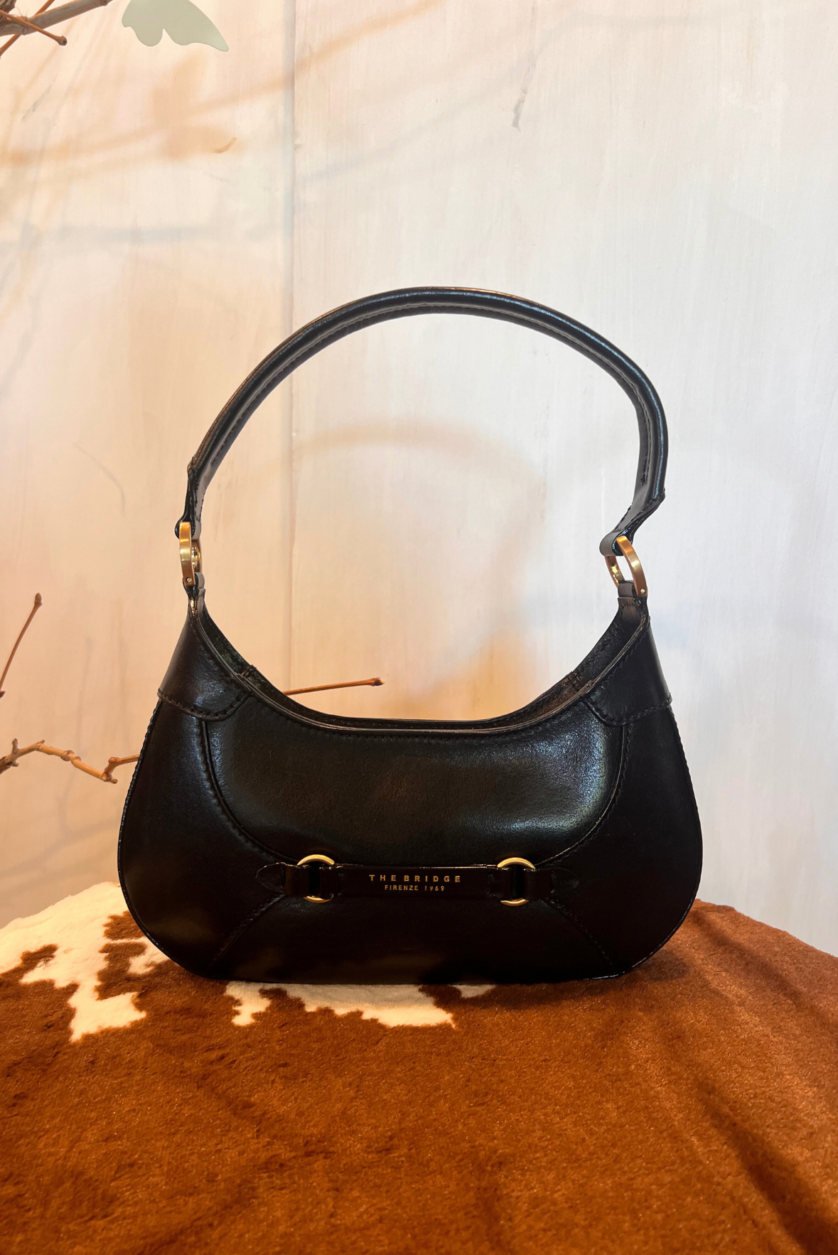 Borsa a spalla in pelle