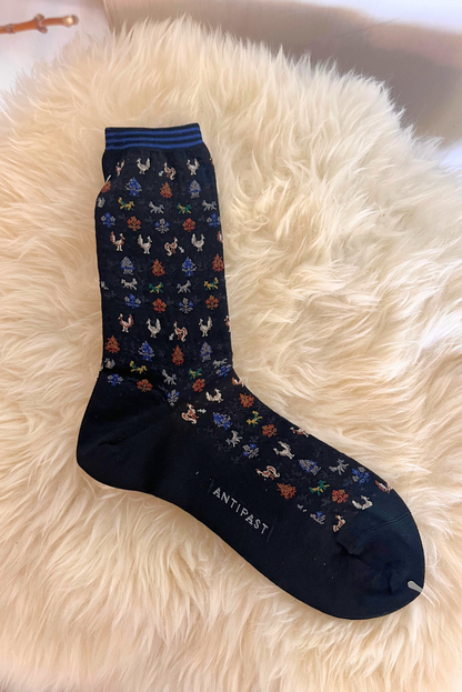 Calza corta a fantasia