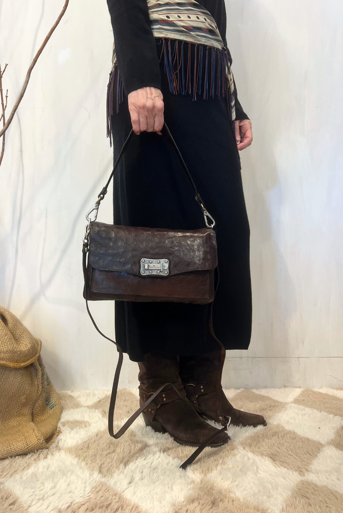 Borsa Agnese stampa cocco