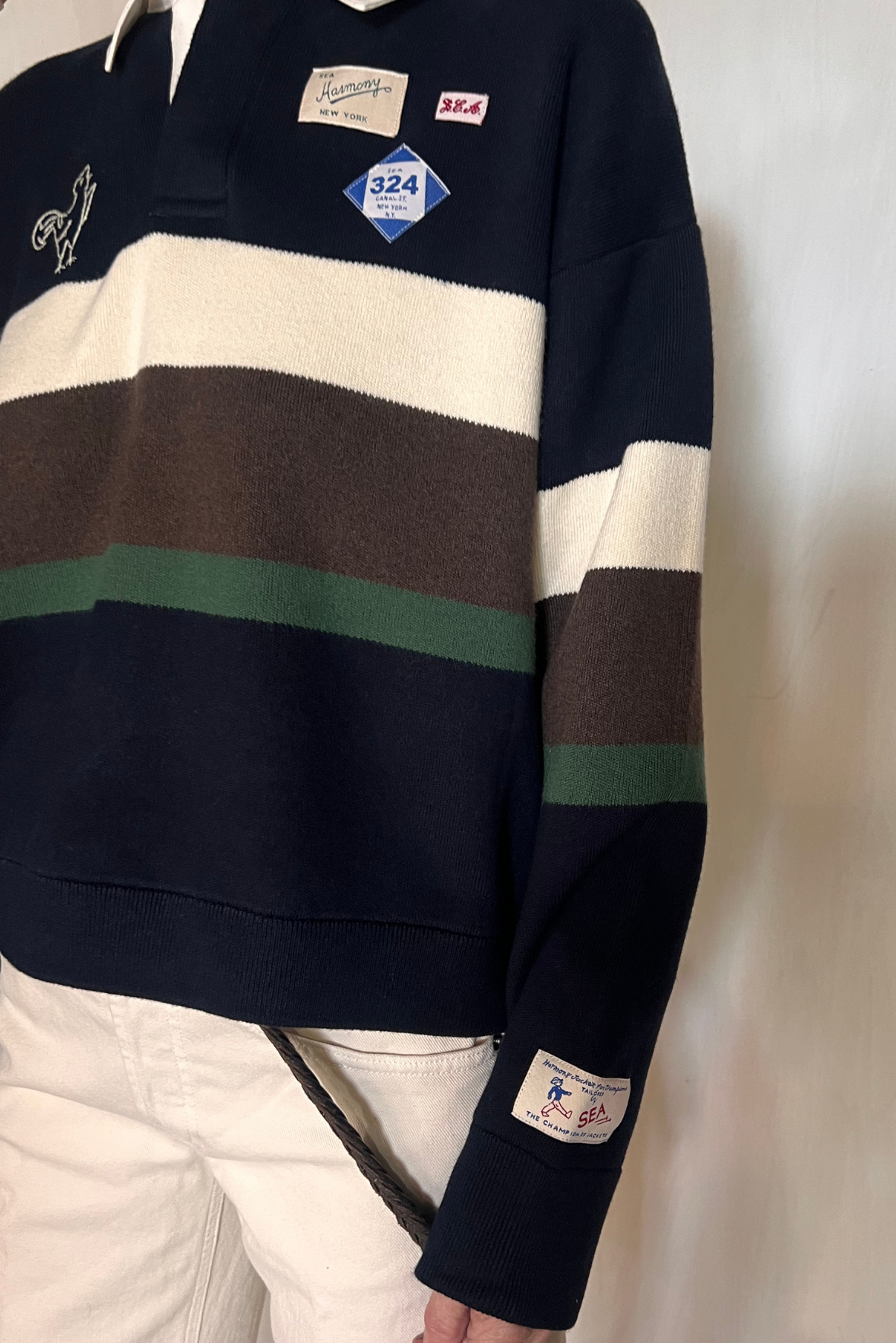 Polo in maglia Rugby