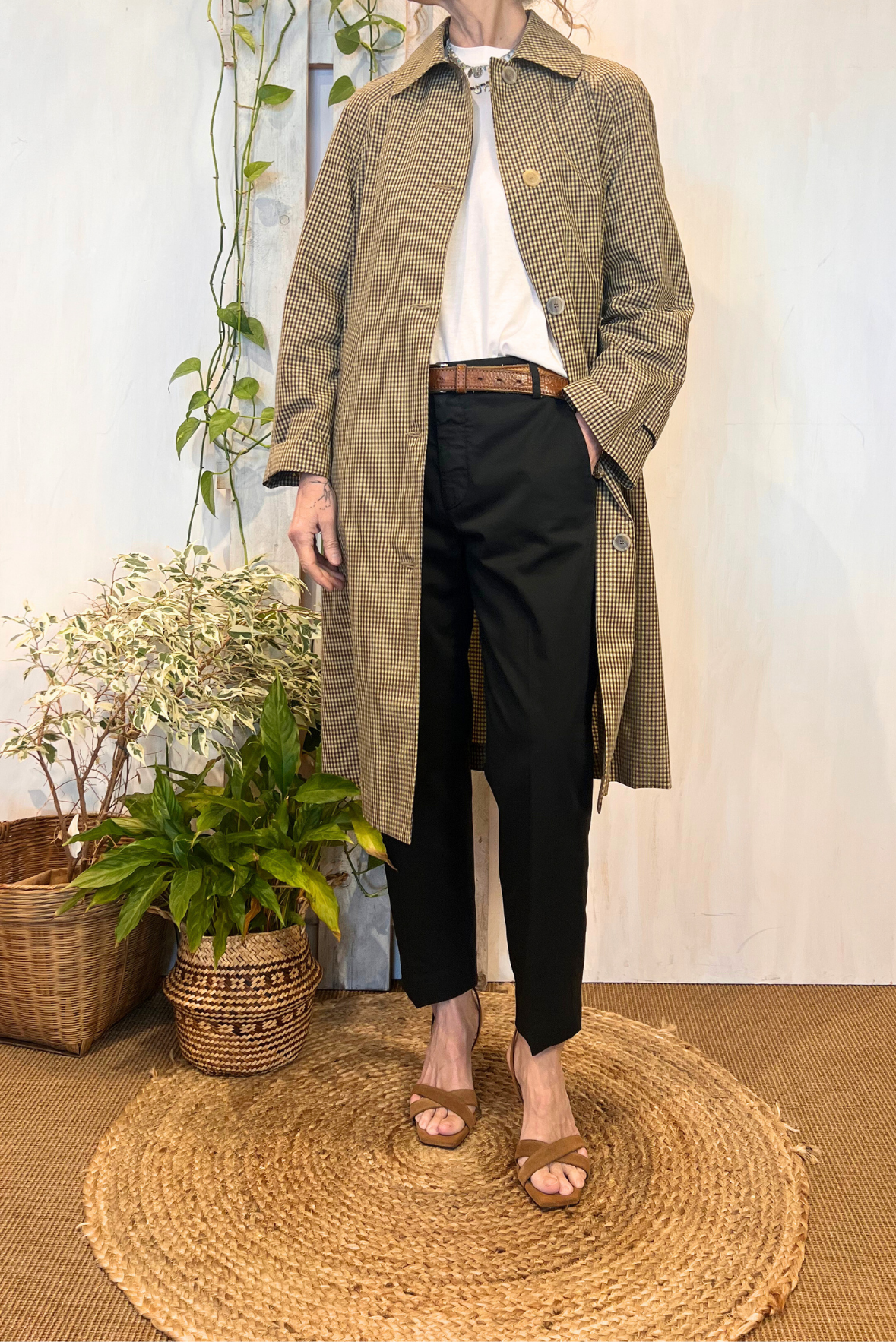 Spolverino fantasia Vichy