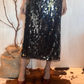 Longuette con paillettes