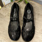 Ballerina in pelle