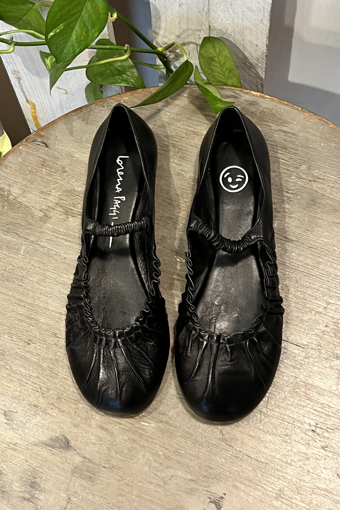 Ballerina in pelle