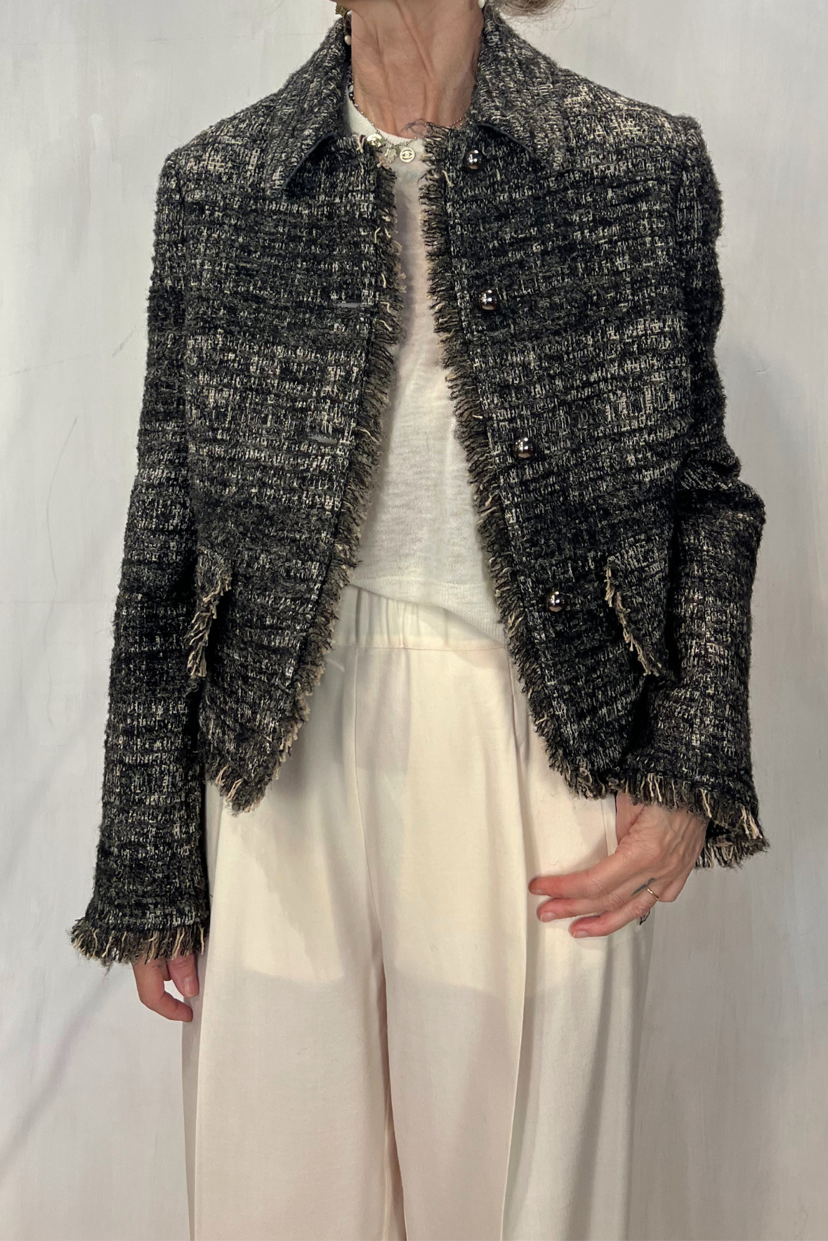 Giacca Chanel bouclé