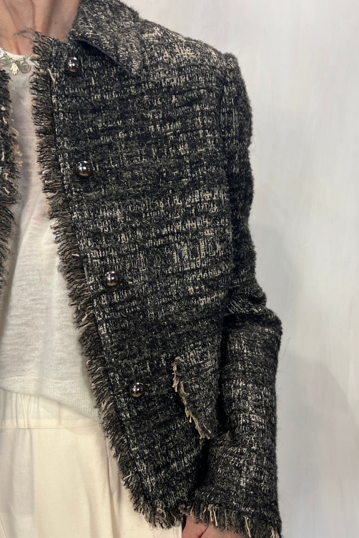 Giacca Chanel bouclé