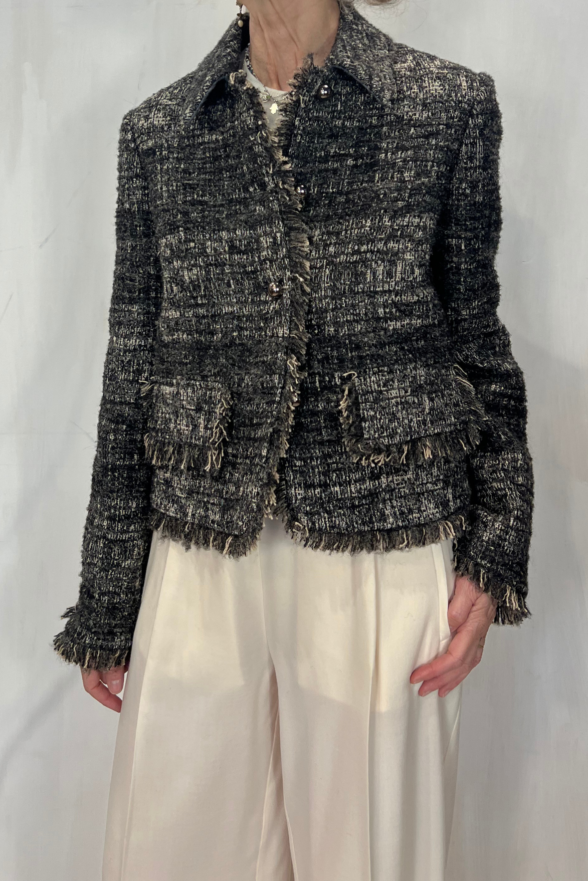 Giacca Chanel bouclé