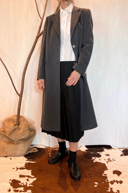 Cappotto in lana misto kashmir
