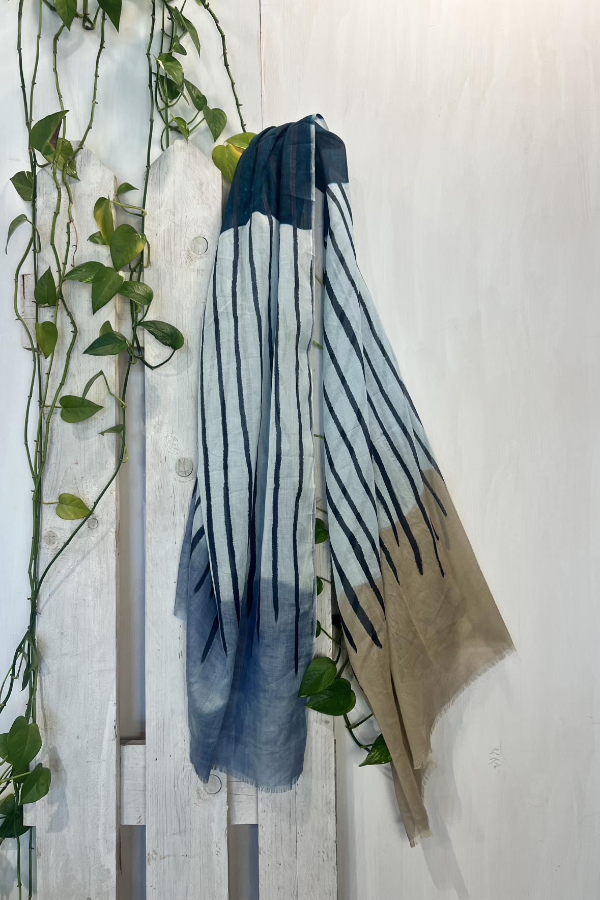 Sciarpa pareo in cotone