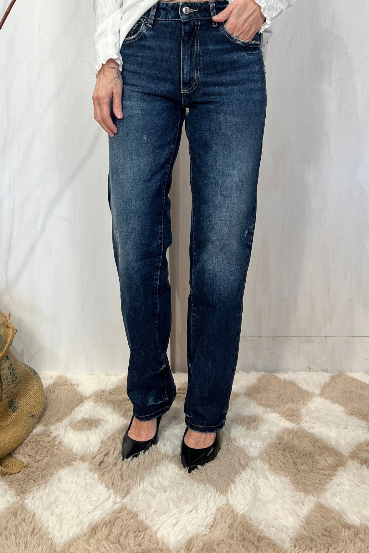 Jeans Didi a gamba dritta