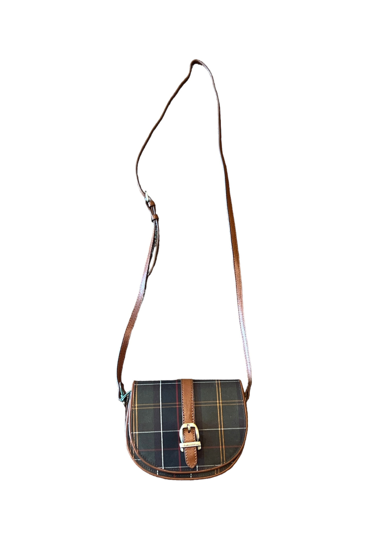 Borsa tracolla tartan