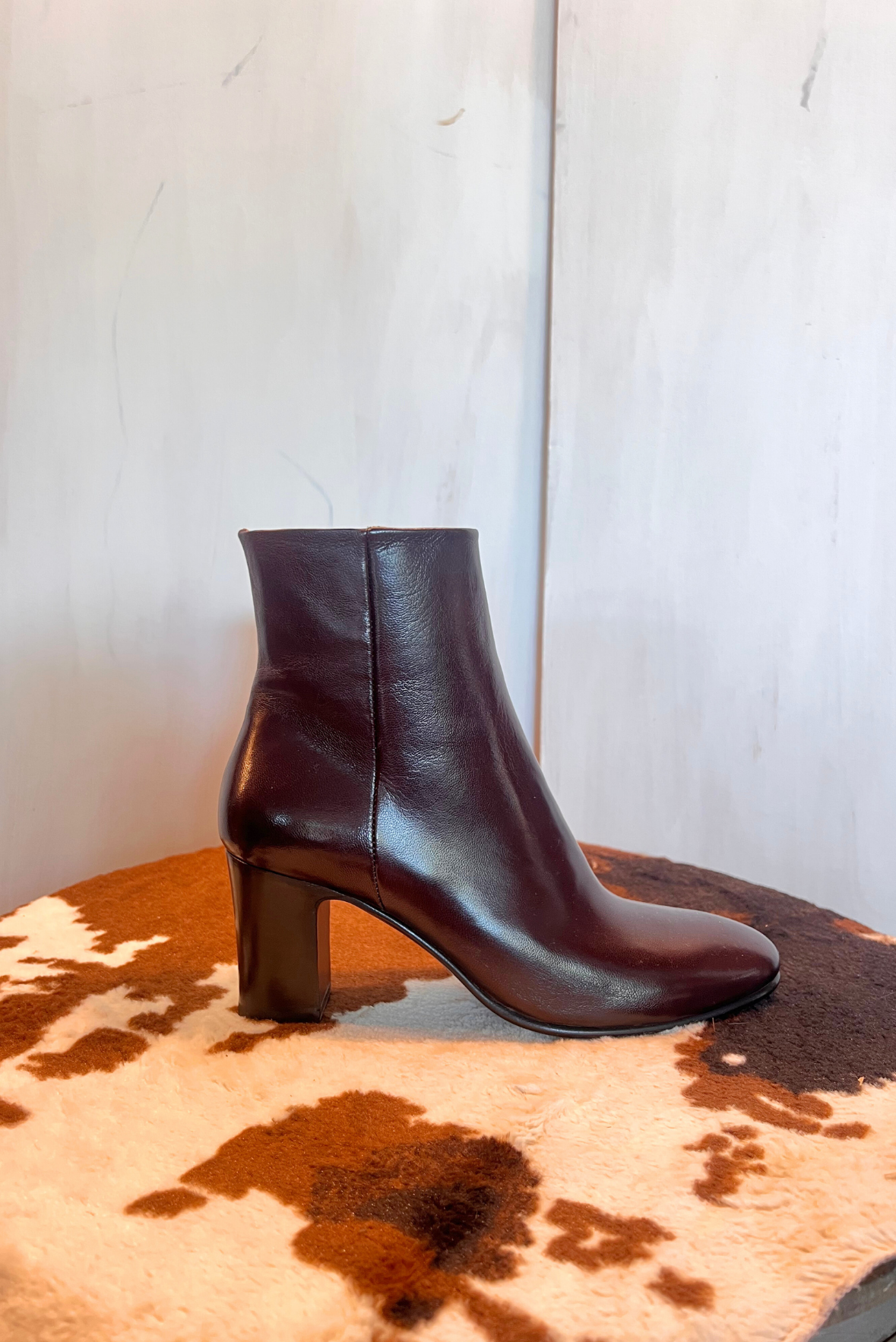 Stivaletto in pelle