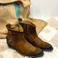 Texano con fibbia e turchesi