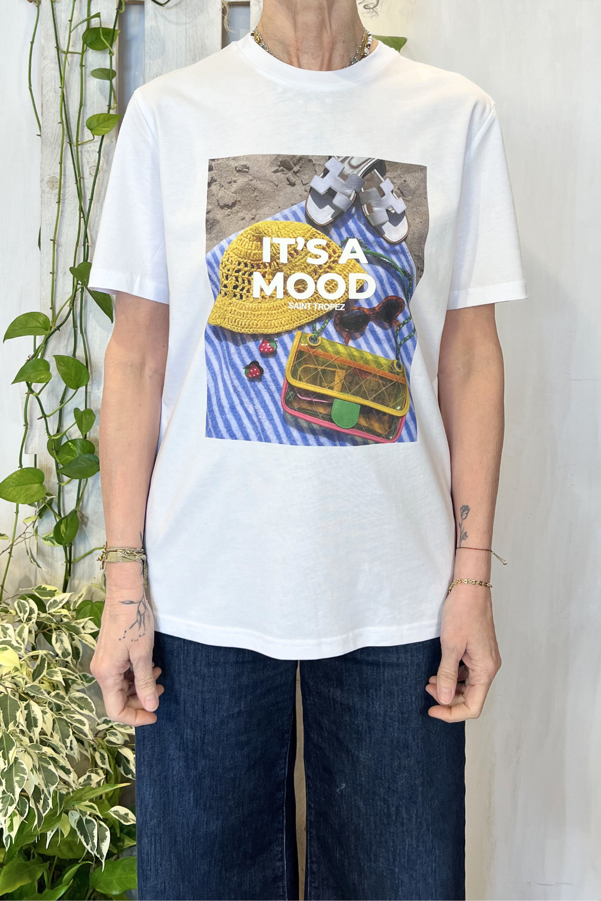 T-shirt stampa rilievo