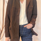 Blazer scamosciato