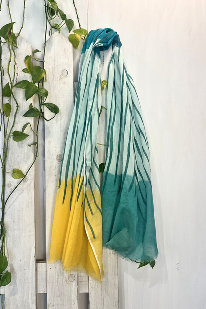 Sciarpa pareo in cotone
