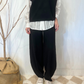 Pantalone in lana cotta