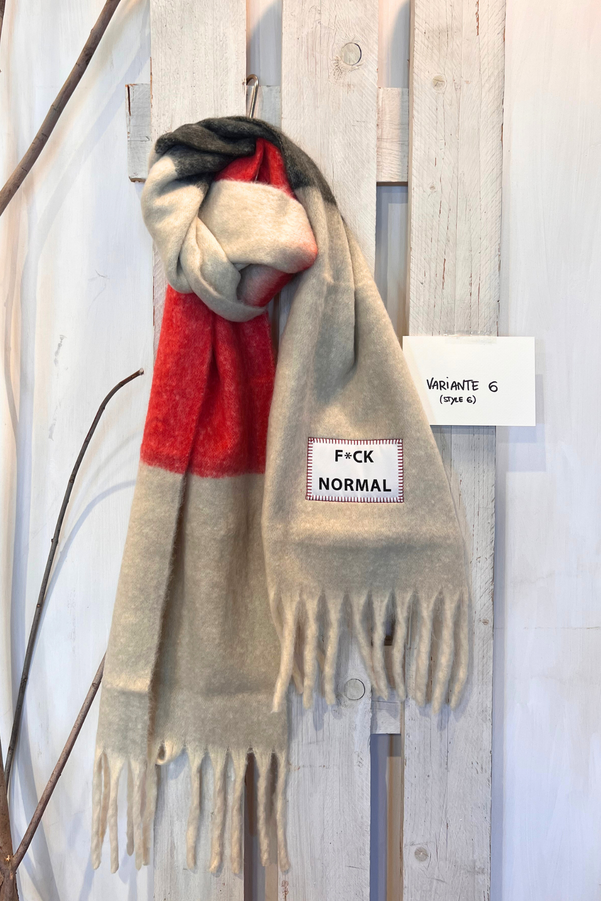 Sciarpa 100% riciclata