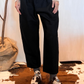 Pantalone balloon crop
