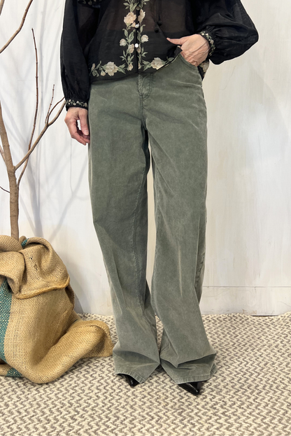Pantalone Dakota in velluto