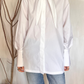Camicia in popeline con gemelli