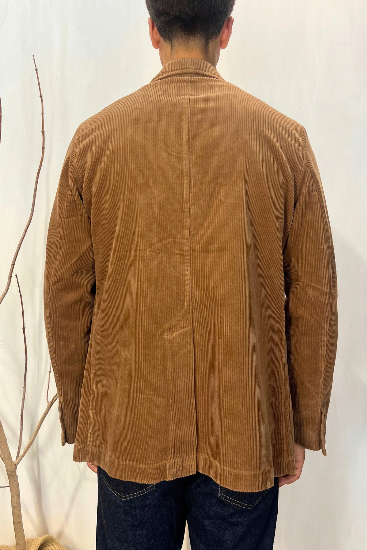 Blazer in velluto a costine