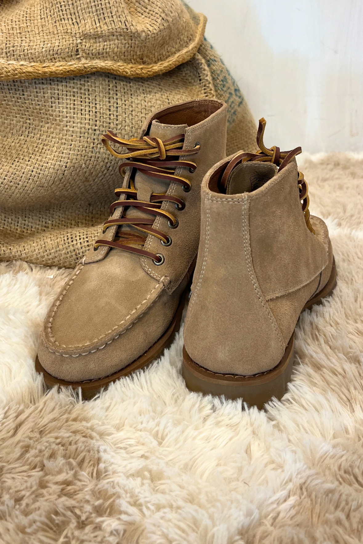 Stivaletto Parker in camoscio