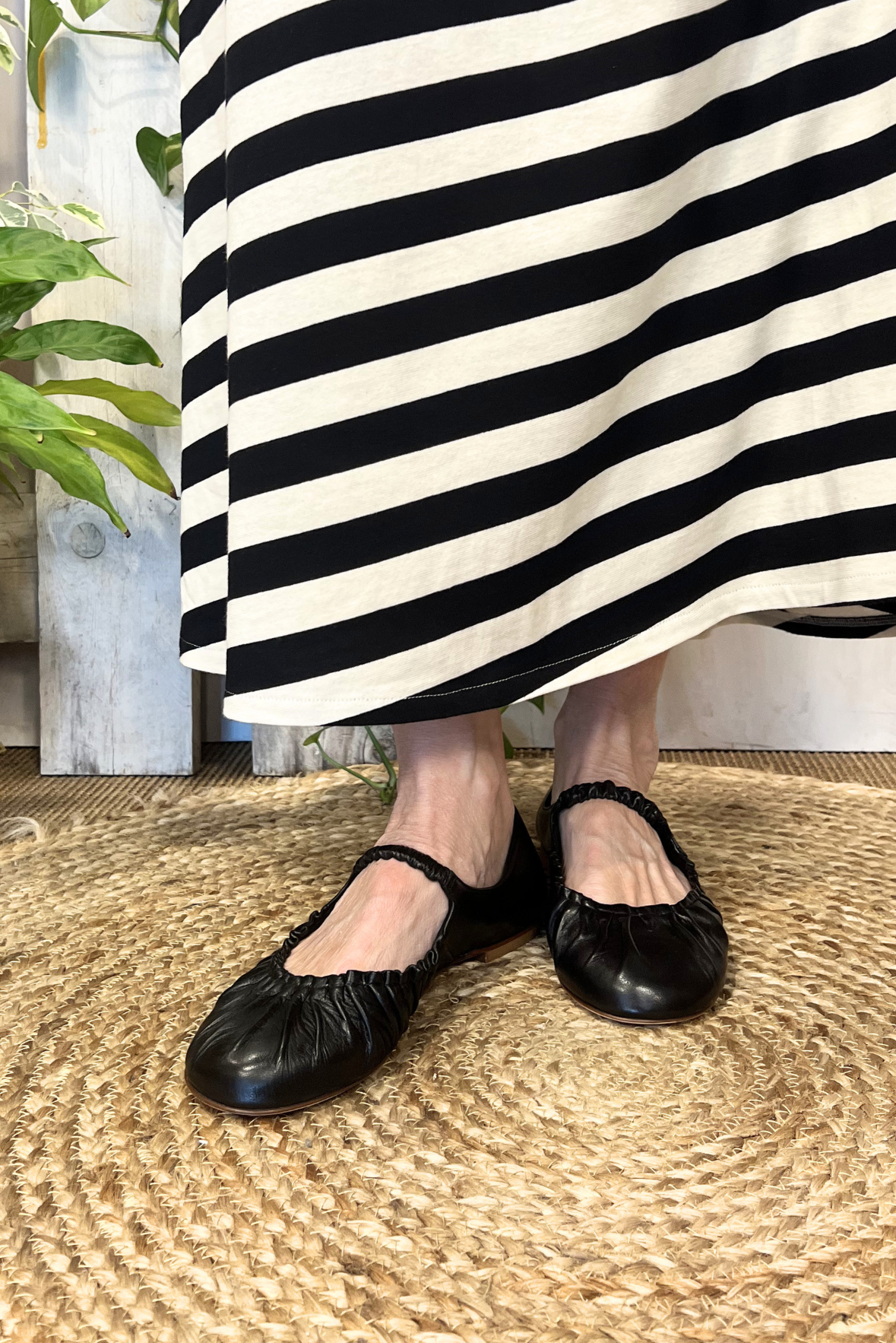Ballerina in pelle
