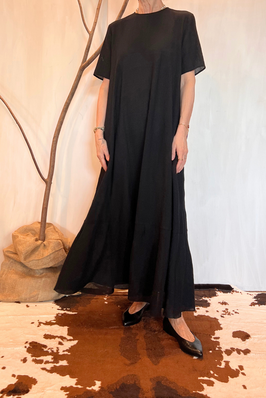 Maxi abito in lana