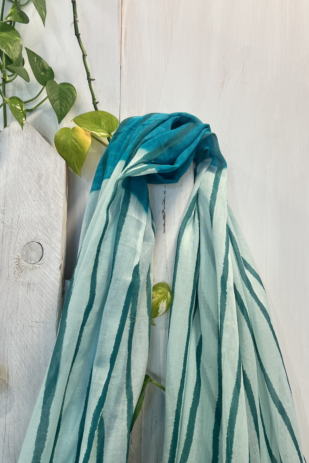 Sciarpa pareo in cotone
