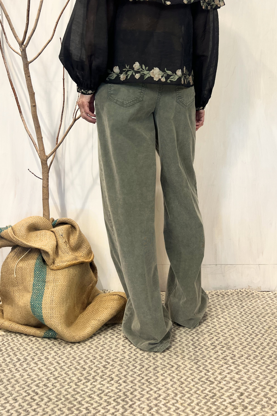 Pantalone Dakota in velluto
