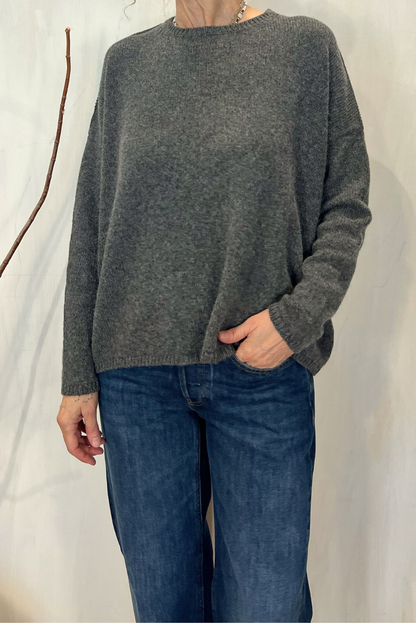 Maglia in cashmere e alpaca