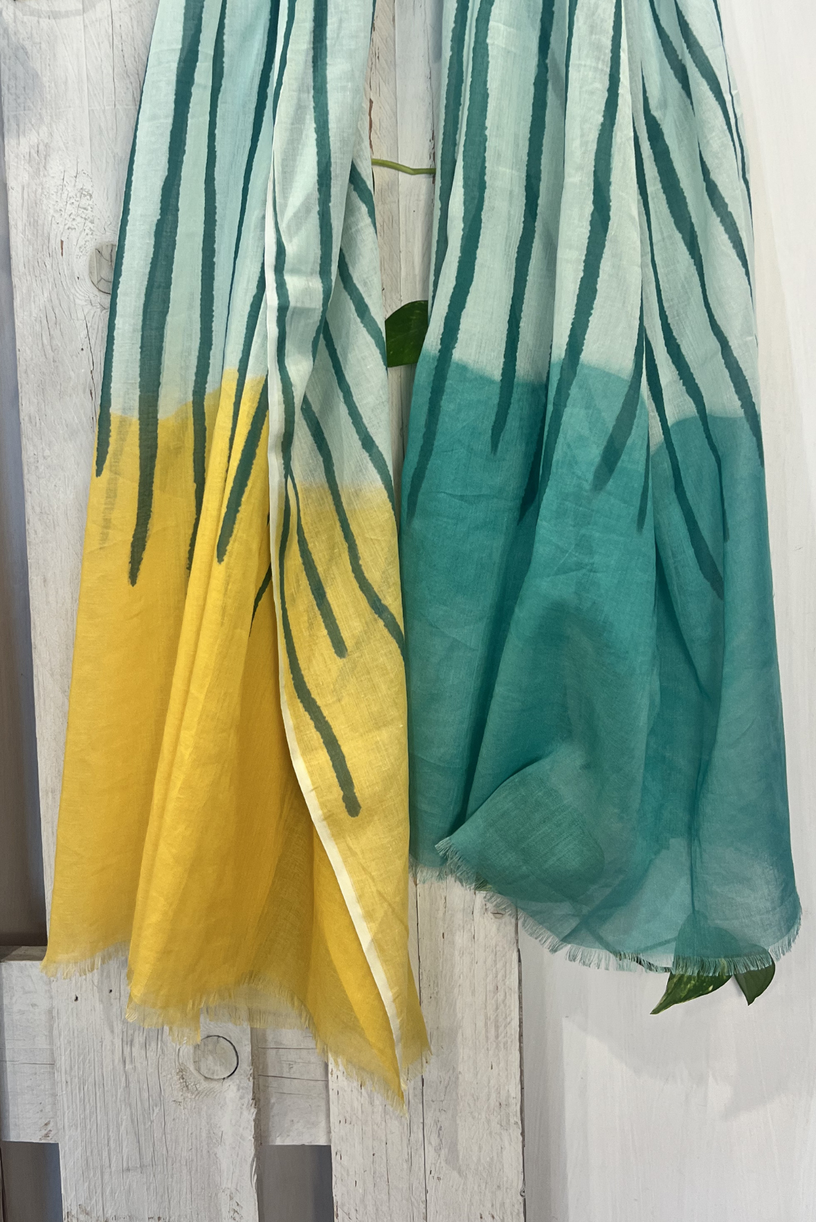 Sciarpa pareo in cotone