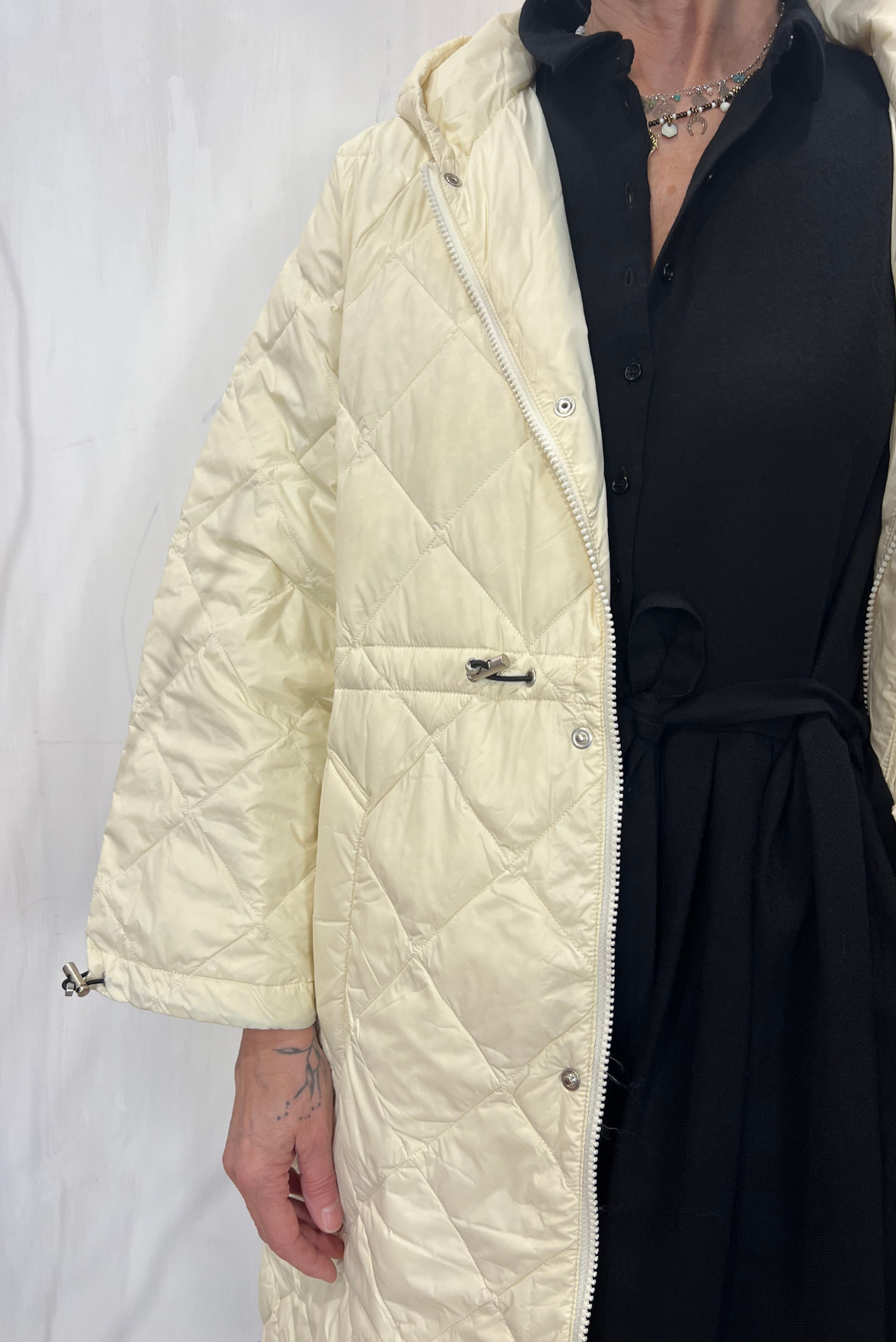 Parka over trapuntato