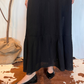 Maxi abito in lana