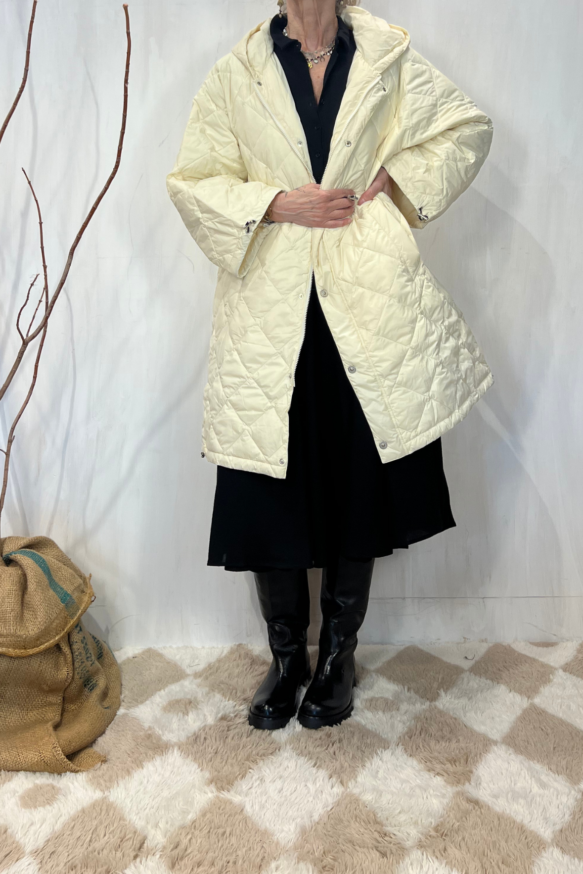 Parka over trapuntato