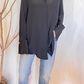 Camicia in seta con gemelli perle