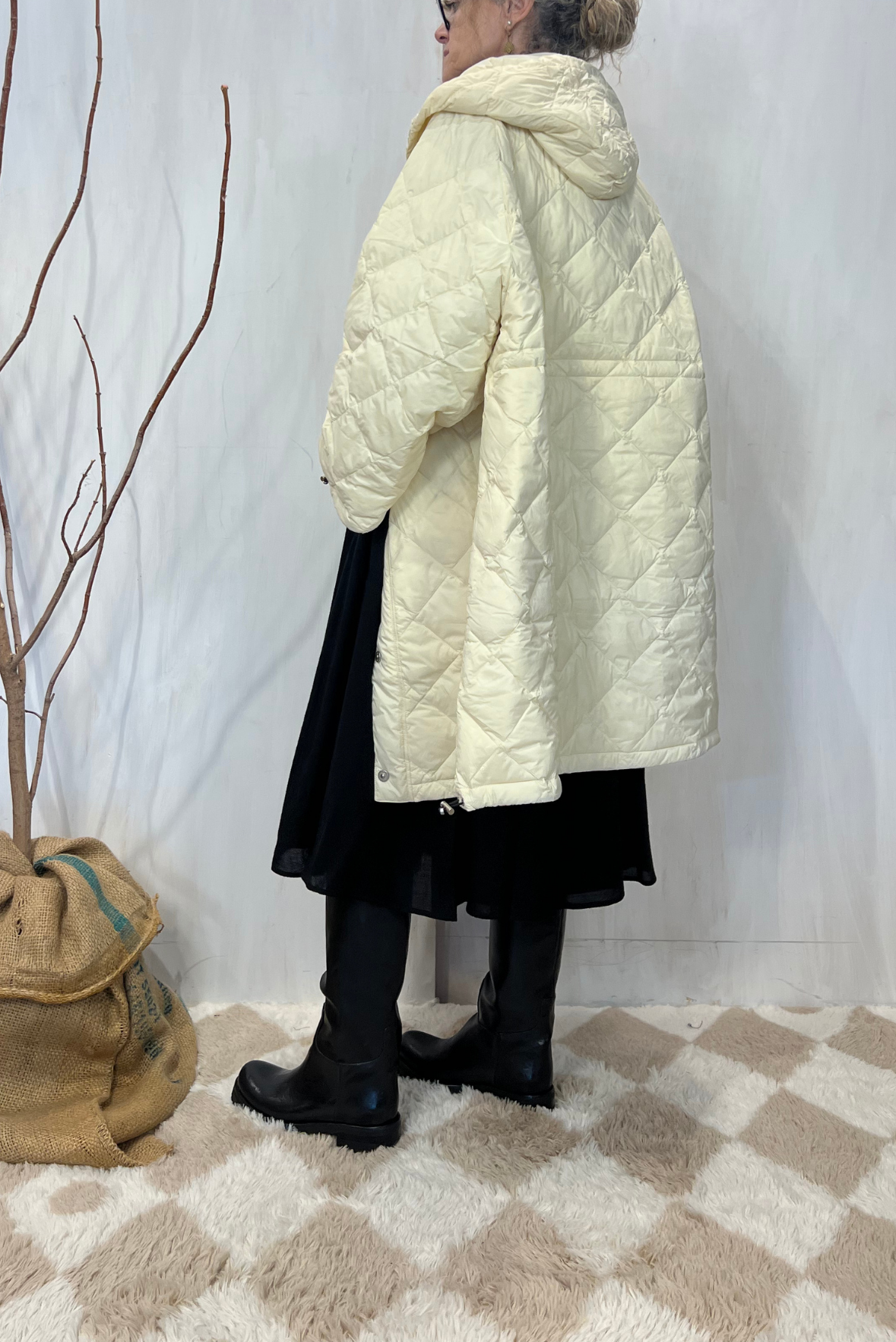 Parka over trapuntato